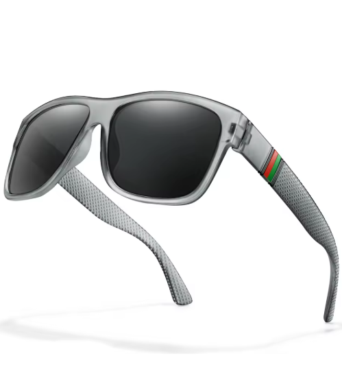 Classic Men’s Square Polarized Sunglasses – Outdoor & Sports