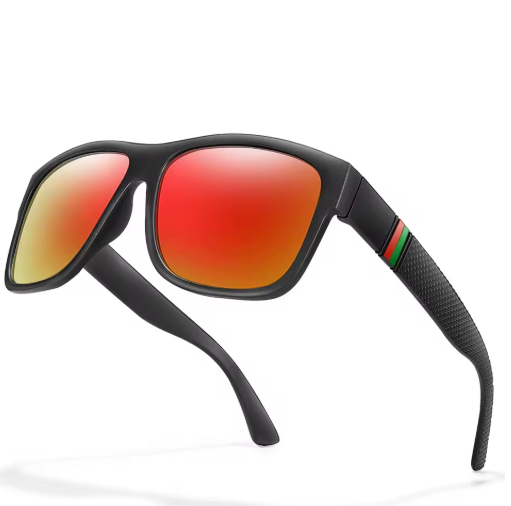 Classic Men’s Square Polarized Sunglasses – Outdoor & Sports