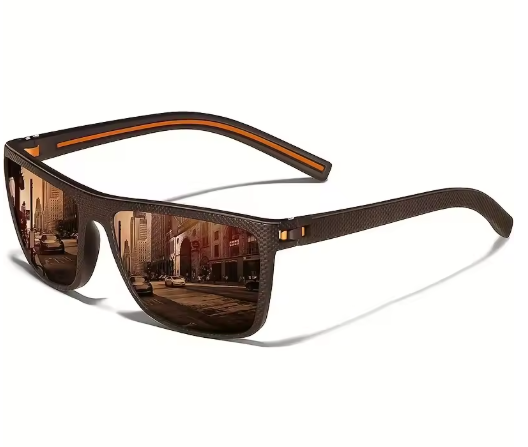 Square Polarized Sunglasses for Men & Women – Lightweight UV Protection Sun Glasses