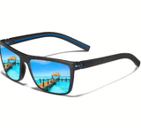 Square Polarized Sunglasses for Men & Women – Lightweight UV Protection Sun Glasses