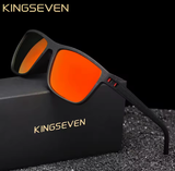 KINGSEVEN Fashion Polarized Sunglasses for Men – UV400 Rectangle Eyewear