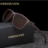 KINGSEVEN Fashion Polarized Sunglasses for Men – UV400 Rectangle Eyewear