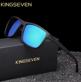 KINGSEVEN Fashion Polarized Sunglasses for Men – UV400 Rectangle Eyewear