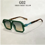 Vintage Fashion Sunglasses – Retro Square Shades for Men and Women