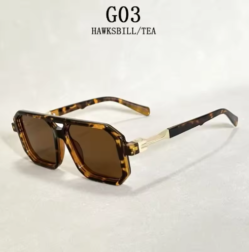 Vintage Fashion Sunglasses – Retro Square Shades for Men and Women