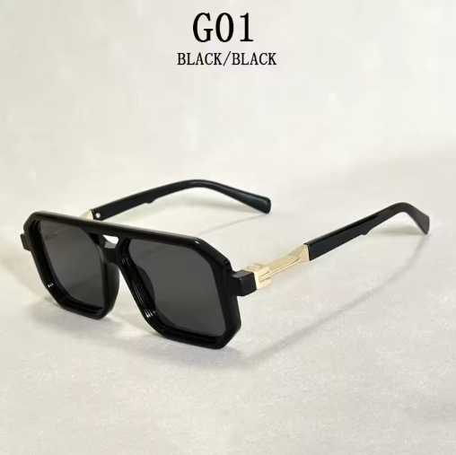 Vintage Fashion Sunglasses – Retro Square Shades for Men and Women