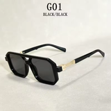 Vintage Fashion Sunglasses – Retro Square Shades for Men and Women