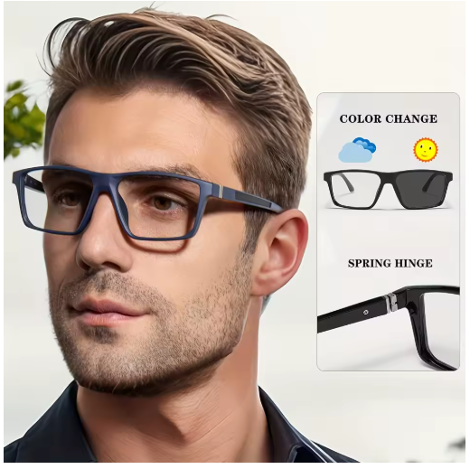 Photochromic Polarized Sunglasses for Men – UV400 Driving Shades