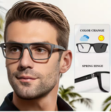 Photochromic Polarized Sunglasses for Men – UV400 Driving Shades