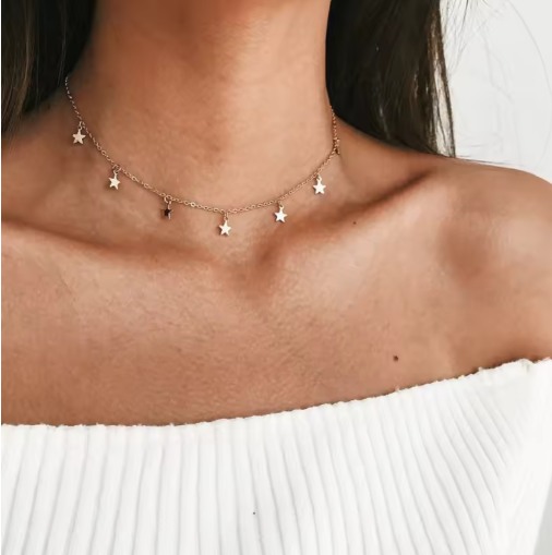 Minimalist Copper Bar Pendant Long Necklace