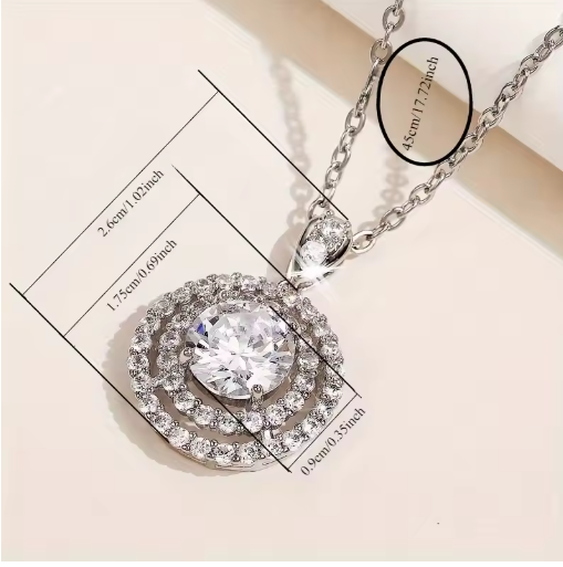 Luxury Geometric Necklace for Weddings & Parties