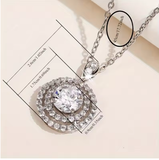Luxury Geometric Necklace for Weddings & Parties