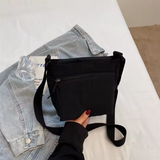 Women's Lightweight Crossbody Bag - Large Capacity, Korean Style