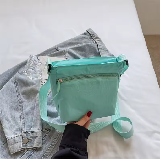 Women's Lightweight Crossbody Bag - Large Capacity, Korean Style