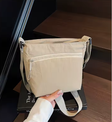 Women's Lightweight Crossbody Bag - Large Capacity, Korean Style