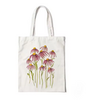 Floral Reusable Tote – Daisy, Lavender & Rose Shoulder Bag