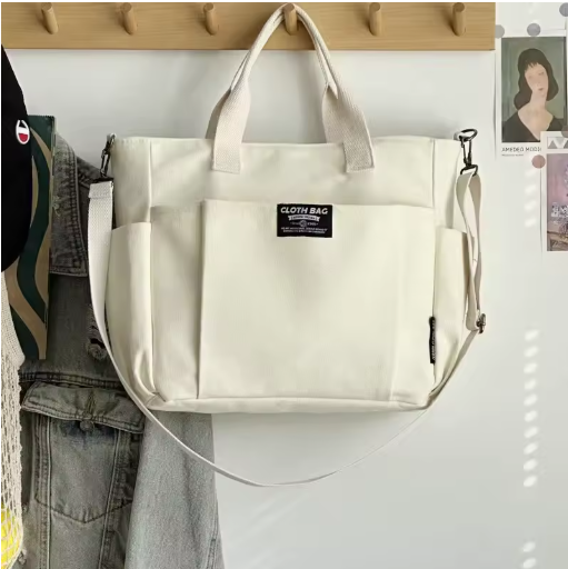 Minimalist Large-Capacity Commuter Tote Bag