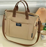 Minimalist Large-Capacity Commuter Tote Bag