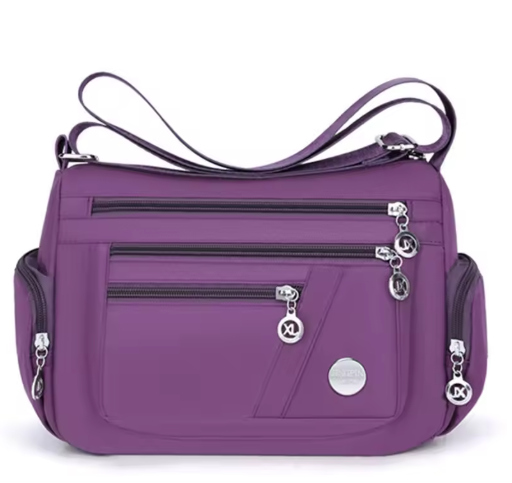 Women's Multi-Compartment Crossbody Travel Handbag