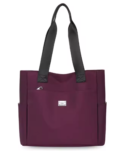 Large Capacity Soft Square Shoulder Tote Bag