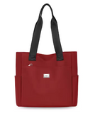 Large Capacity Soft Square Shoulder Tote Bag