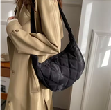 Embroidered Large-Capacity Crossbody Shoulder Bag for Women