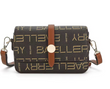 Women's Baellerry Large Checkered Crossbody Bag, Magnetic Clasp