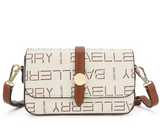Women's Baellerry Large Checkered Crossbody Bag, Magnetic Clasp