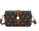 Women's Baellerry Large Checkered Crossbody Bag, Magnetic Clasp