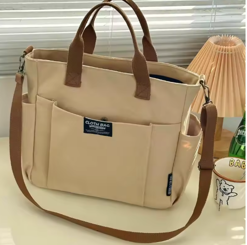 Urban Minimalist Women's Large Capacity Tote Crossbody Bag