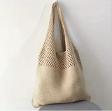 Women's Woven Large Tote Handbag – Summer Beach Purse