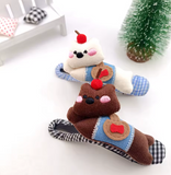 Cartoon Dog Bow Duckbill Hair Clip Barrette for Women & Girls