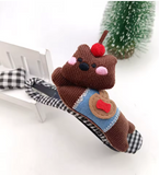 Cartoon Dog Bow Duckbill Hair Clip Barrette for Women & Girls