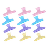 12-Piece Butterfly Hair Clips | Salon Sectioning Claw Clips