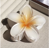 Hawaiian Gradient Flower Hair Claw Clip (Large)