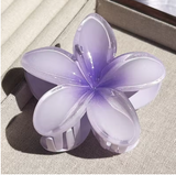 Hawaiian Gradient Flower Hair Claw Clip (Large)