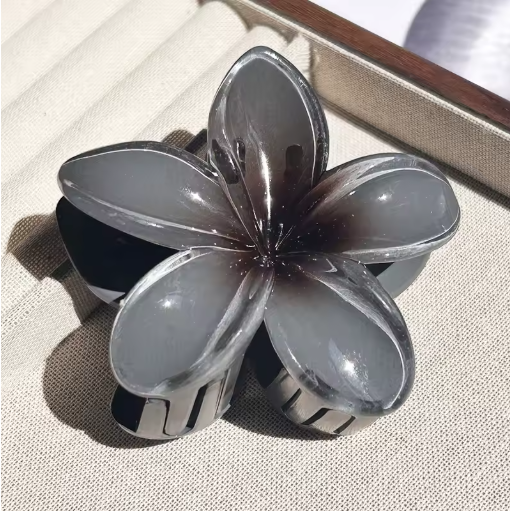 Hawaiian Gradient Flower Hair Claw Clip (Large)