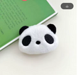 Plush Panda Hair Clip – Cute Autumn/Winter Snap Clip