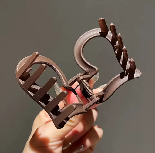 11-Piece Frosted Hair Claw Clips Set for Women
