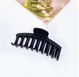Large Matte Geometric Hair Claw Clips for Women