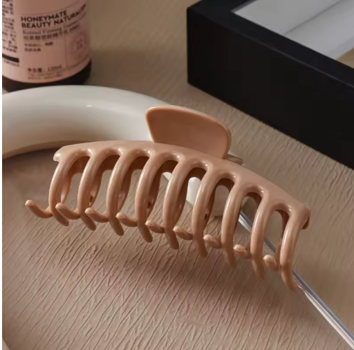 Large Matte Geometric Hair Claw Clips for Women