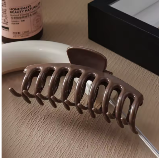 Large Matte Geometric Hair Claw Clips for Women
