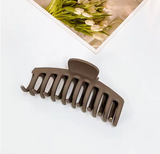 Large Matte Geometric Hair Claw Clips for Women