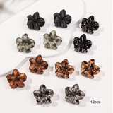 Mini Flower Hair Clips Pack – Creaseless Claw Clips