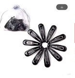 Colorful Waterdrop Hair Clips for Girls (10–40 Pack)