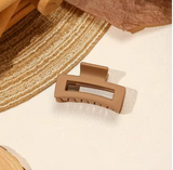 4-Pack Matte Mini Square Hair Clips