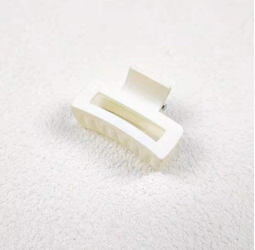 4-Pack Matte Mini Square Hair Clips