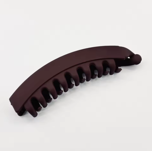 Solid Color Banana Clip Hairpin – Fish Shape Hair Claw