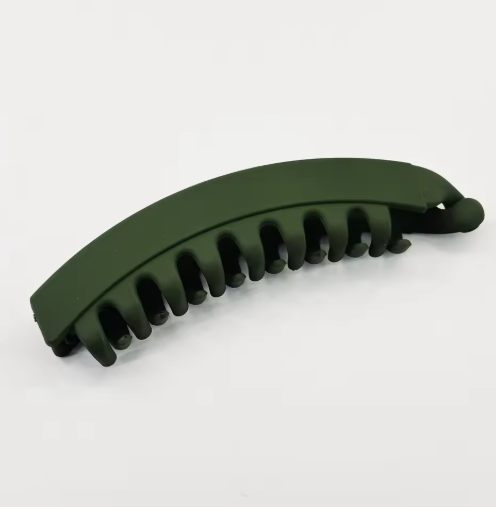 Solid Color Banana Clip Hairpin – Fish Shape Hair Claw