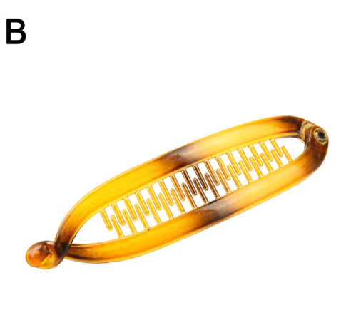Barley Twist Banana Hair Clip 15 cm – Secure Comb Grip